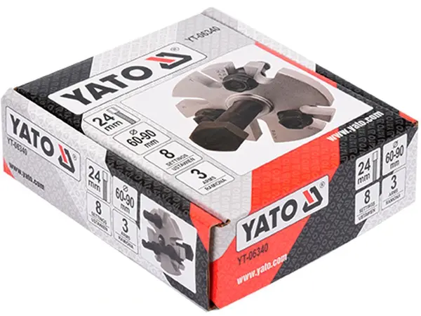 Съемник шкивов в ГРС двигателей авто Yato YT-06340