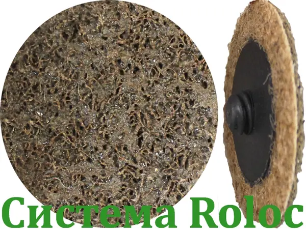 Зачисний круг Scotch-Brite WorkMan 50мм P80 Coarse Roloc