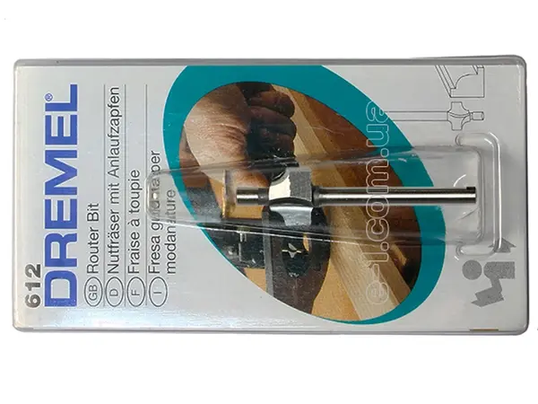 Фреза кромочная Dremel 612 калевочная 2.4 мм HSS