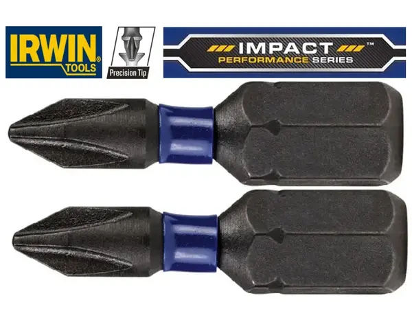 Біти ударні PZ1х25мм Irwin IMPACT PRO