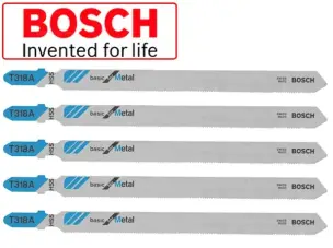 Пилка для електролобзика Bosch T318A для тонкого металу