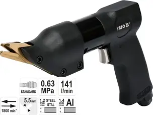 Пневмоножиці по металу Yato YT-09944
