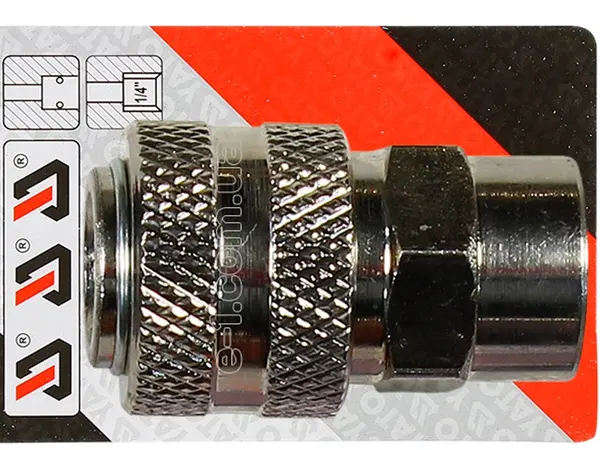 Быстросъем для компрессора стальной с внутренней резьбой 1/2"