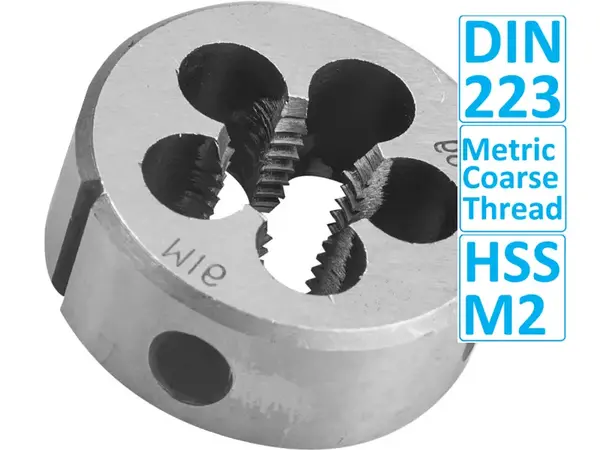 Плашка HSS M2 М16х2мм