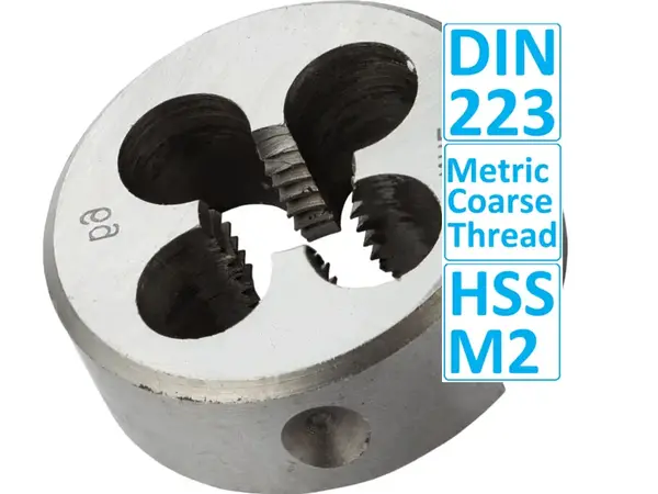 Плашка HSS M2 М14х2мм