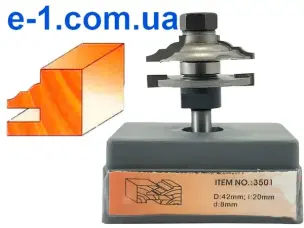 Глобус 3501 фреза комбінована рамкова по дереву