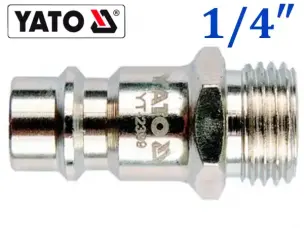 Штуцер быстросъемный с наружной резьбой 1/4"
