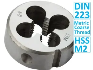 Плашка HSS M2 М12х1.75мм