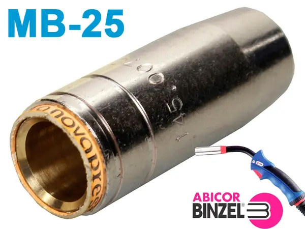 Сопло пальника напівавтомата Binzel MB-25