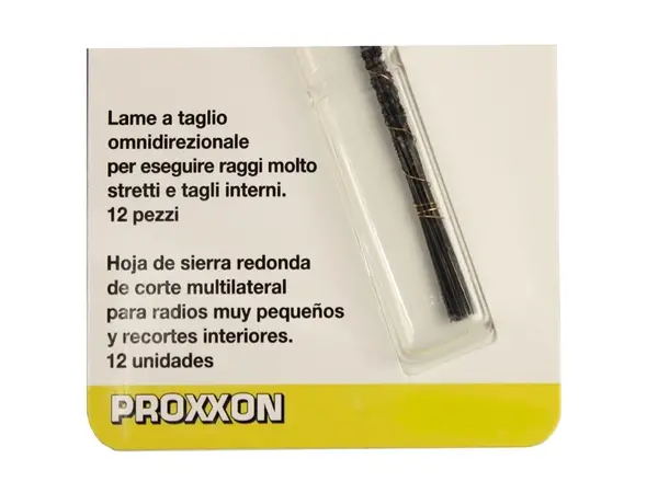 Спиральные пилки для лобзикового станка Proxxon