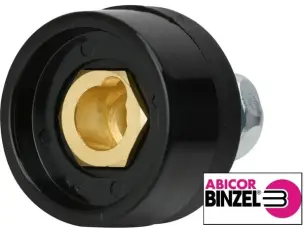 Гнездо для сварочного аппарата 10-25 (9 мм) Abicor Binzel