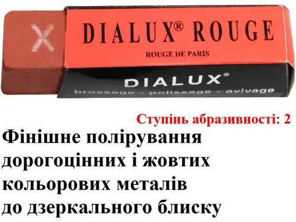 Полірувальна паста Dialux червона