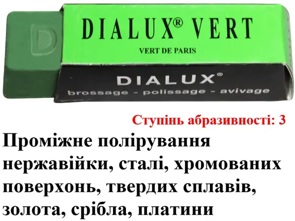 Полірувальна паста Dialux зелена
