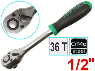 Ключ тріскачка TopTul 270мм CrMo 1/2″