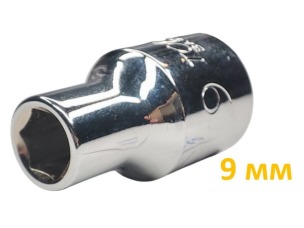 Шестигранна торцева головка 1/2 '' TopTul 9мм