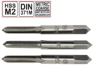 Мітчики ручні комплектні HSS M2 М5х0.8мм