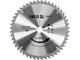 Диск пильний по дереву Yato 315х30х48зубов