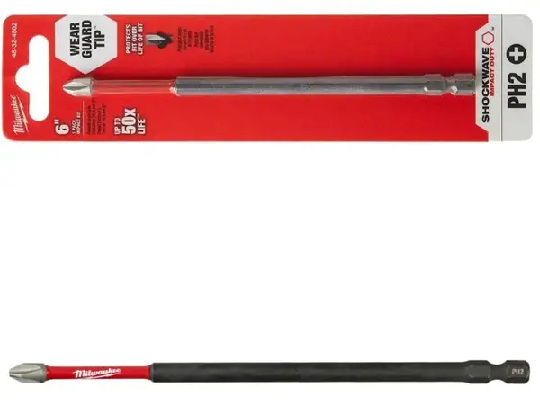 Ударна біта Milwaukee Shockwave PH2 150 мм для шуруповерта