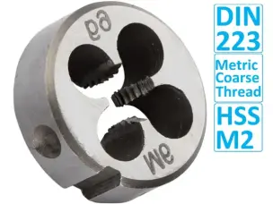 Плашка HSS M2 M6х1