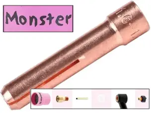 Цанга Monster TIG 1.6 мм короткая для WP-17/18/26