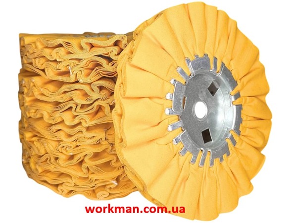 Круг полірувальний хвилястий WorkMan UNI-200