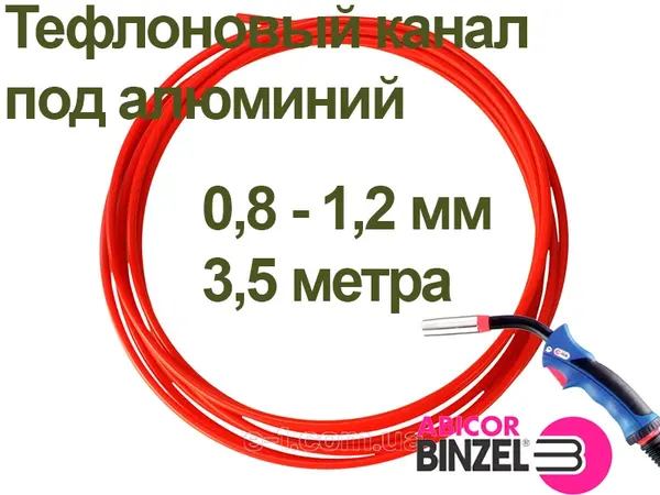 Канал для алюмінієвого дроту Binzel 3,5м 0.8-1,2 мм