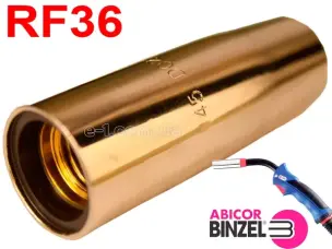 Резьбовое сопло для горелки полуавтомата RF36 Binzel