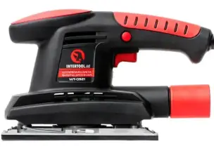 Вибрационная шлифмашина Intertool WT-0521 (200 Вт, 187x90 мм)