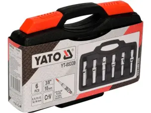 Торцеві ключі для зняття свічок розжарювання авто Yato YT-05339