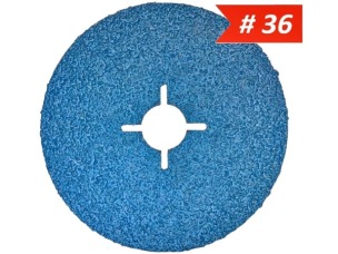 Фібровий круг 125 мм P36 цирконієвий Zirconium PRO