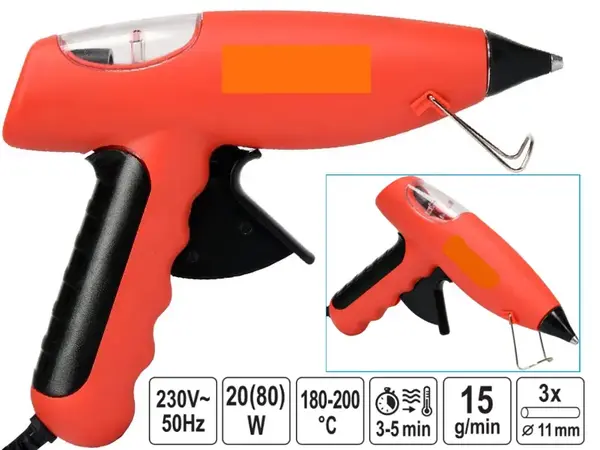 Клейовий пістолет Profi 20 (80W)