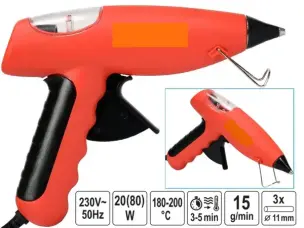 Клейовий пістолет Profi 20 (80W)