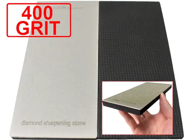 Алмазный брусок для заточки ножей 170х75мм 400 Grit
