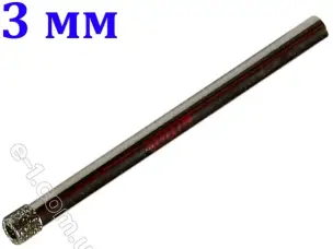Алмазная коронка для плитки 3мм