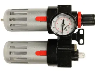 Блок підготовки повітря AIR 1/4" (Фільтр-регулятор + Лубрикатор)