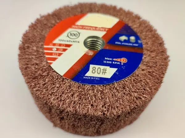 Круг на болгарку Scotch Brite 100х35мм Р80
