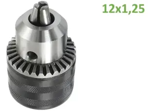 Сверлильный патрон 12x1,25 1,5-13мм