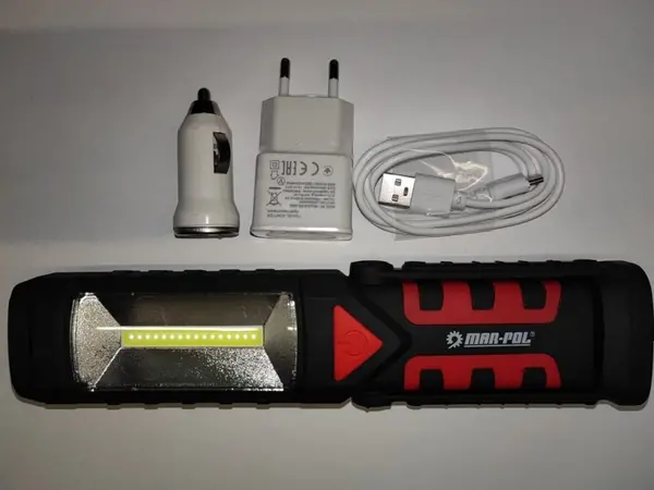 Ліхтар акумуляторний на магніті LEDx1W COBx3W