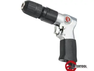 Пневмодрель с реверсом угловая Intertool PT-0903