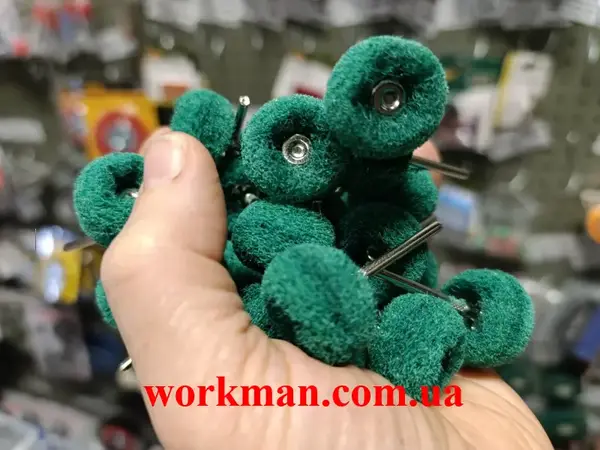 Насадка Скотч Брайт для гравера WorkMan 25-Р180