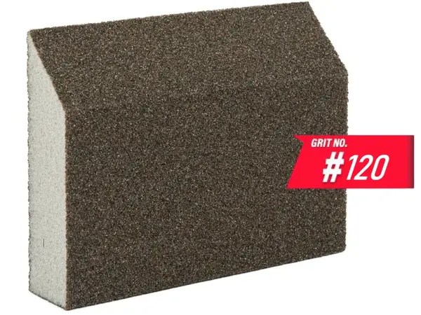 Шліфувальна губка трапеція WorkMan Block P120 (під фарбування)