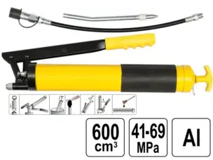 Важільний шприц для змазки 600 см³ високого тиску (69 MPa)