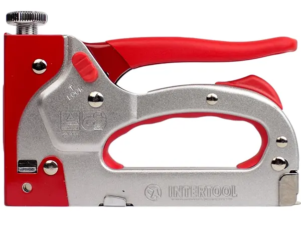 Степлер будівельний Intertool RT-0201 під скобу 4-14 мм