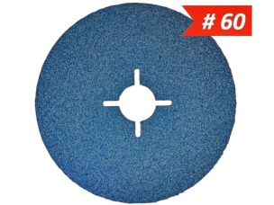 Фибровый круг 125 мм P60 циркониевый Zirconium PRO