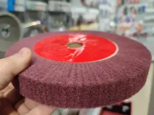 Скотч брайт на точило WorkMan Nylon-200x30 P400