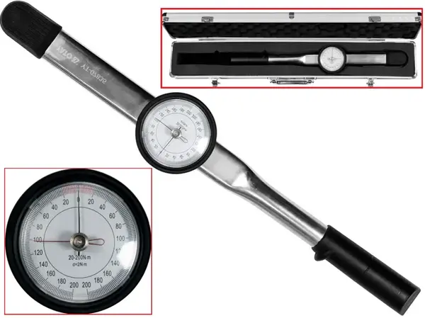 Ключ стрелочный динамометрический 1/2'' 20-200 Нм