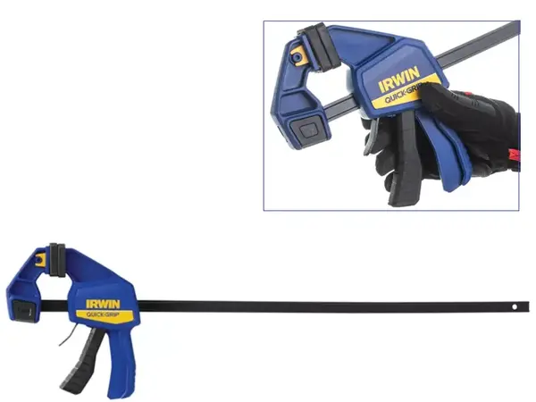 Струбцина Irwin Quick-Grip 600мм, 136кг (средней мощности)