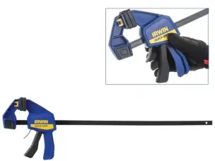Струбцина Irwin Quick-Grip 600 мм, 136 кг (середньої потужності)