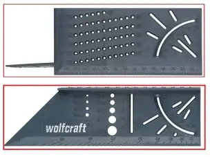 Угольник разметочный японский 3D Wolfcraft