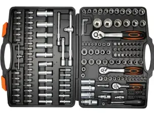Набір інструменту 1/2", 3/8", 1/4" 171 од. CrV універсальний